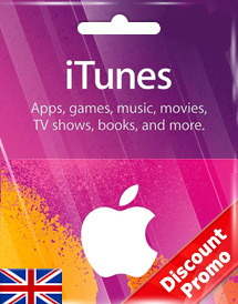 英国苹果iTunes礼品卡 英国苹果ID充值 英国App Store兑换码/点卡