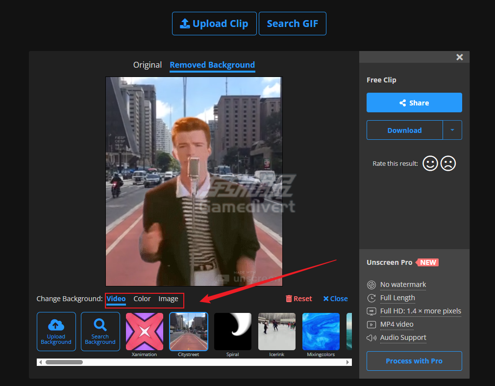Unscreen,视频去背景,AI抠视频,Unscreen教程,Unscreen怎么用,视频换背景工具,Unscreen免费版限制,Unscreen Pro价格,Unscreen账号充值,Unscreen代充代购,AI视频工具推荐,最好用的去背景工具