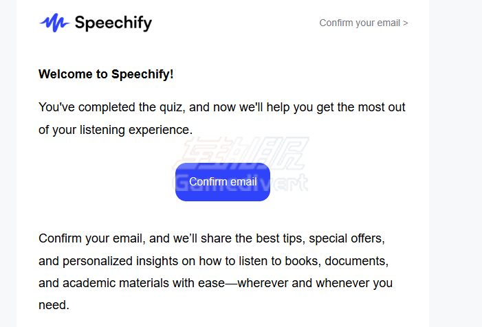 Speechify AI注册.png