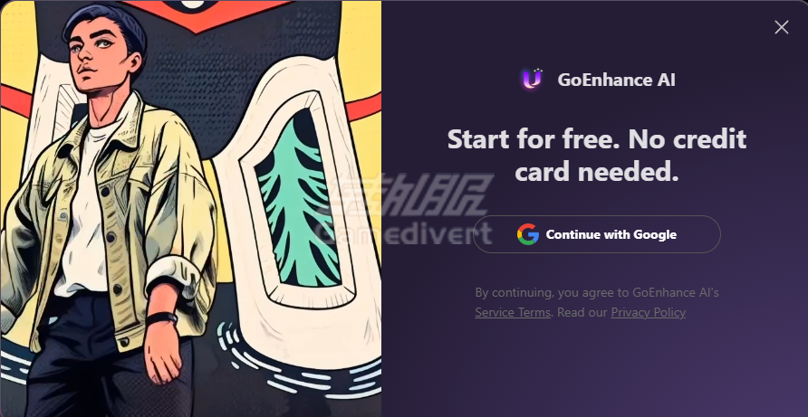 GoEnhance AI会员注册.png