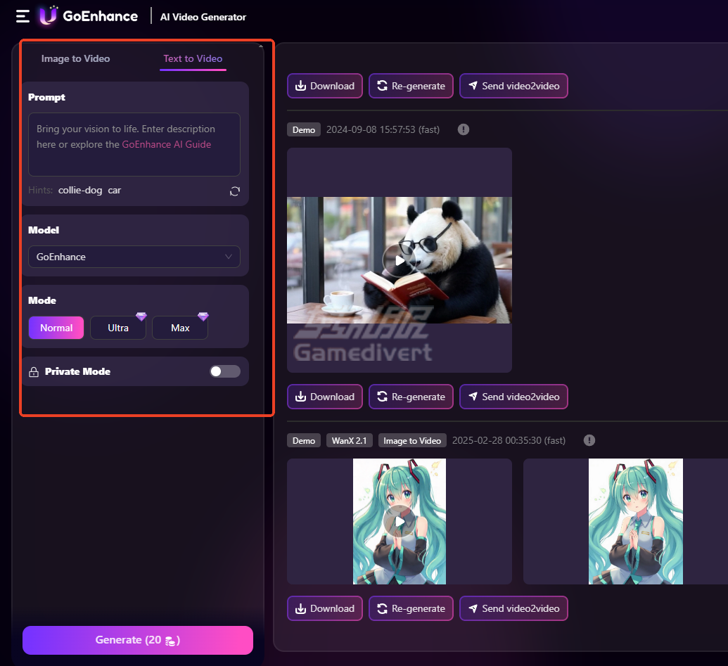 GoEnhance AI会员套餐.png