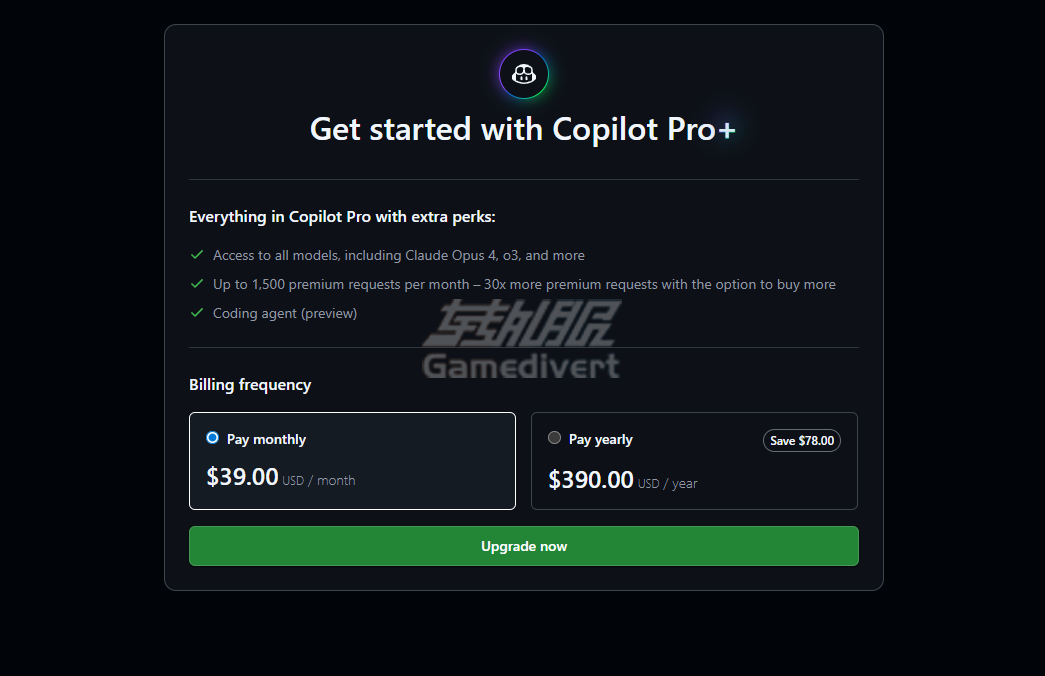GitHub,GitHub Copilot,AI 编程助手,GitHub Copilot Pro如何订阅,GitHub Copilot Pro代订阅,注册 GitHub Copilot,Copilot Pro 订阅,VS Code 插件,代码生成,代码补全,Visual Studio Code,GitHub Copilot 教程