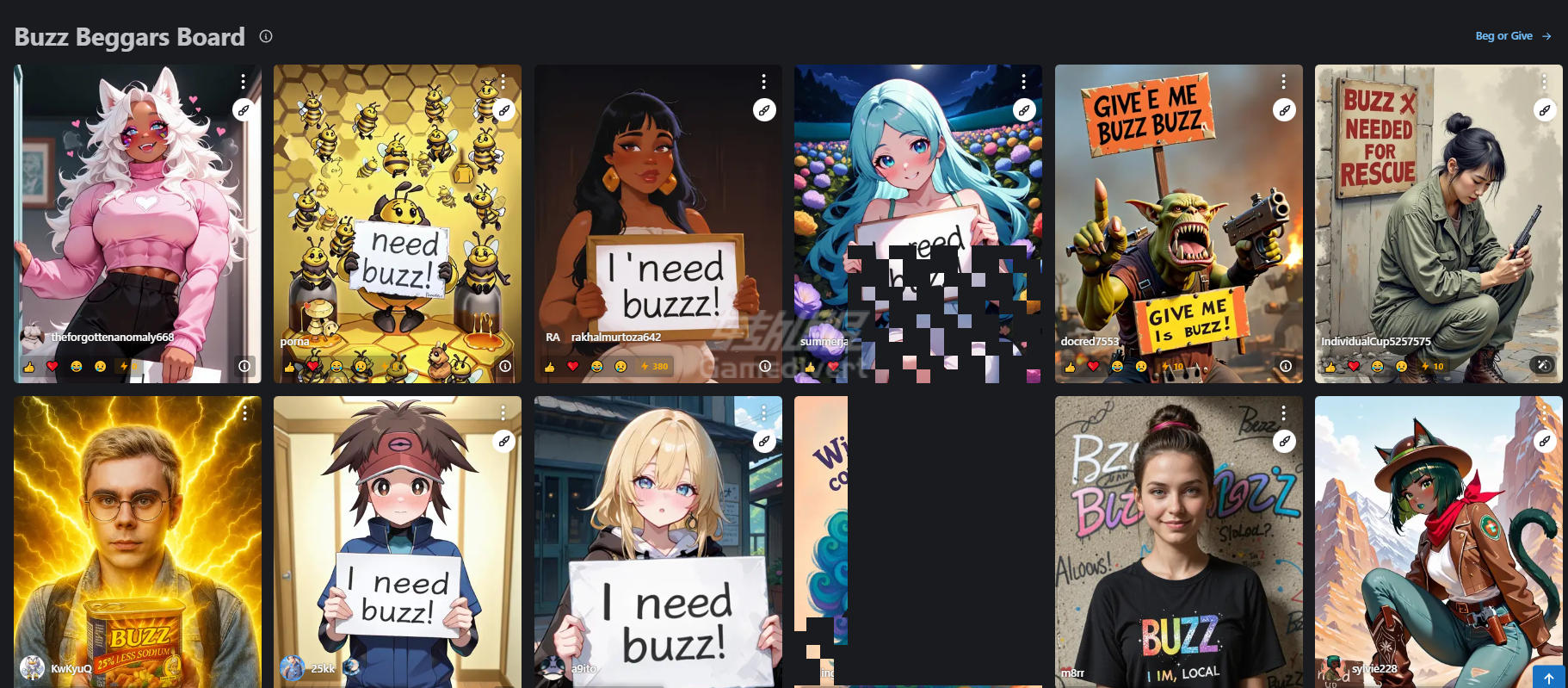 Beggars Board,Civitai,Civitai 会员订阅,Civitai 礼品卡购买,Civitai Buzz积分, 如何获取Buzz积分, Buzz积分充值, Stable Diffusion模型下载, AI绘画积分系统