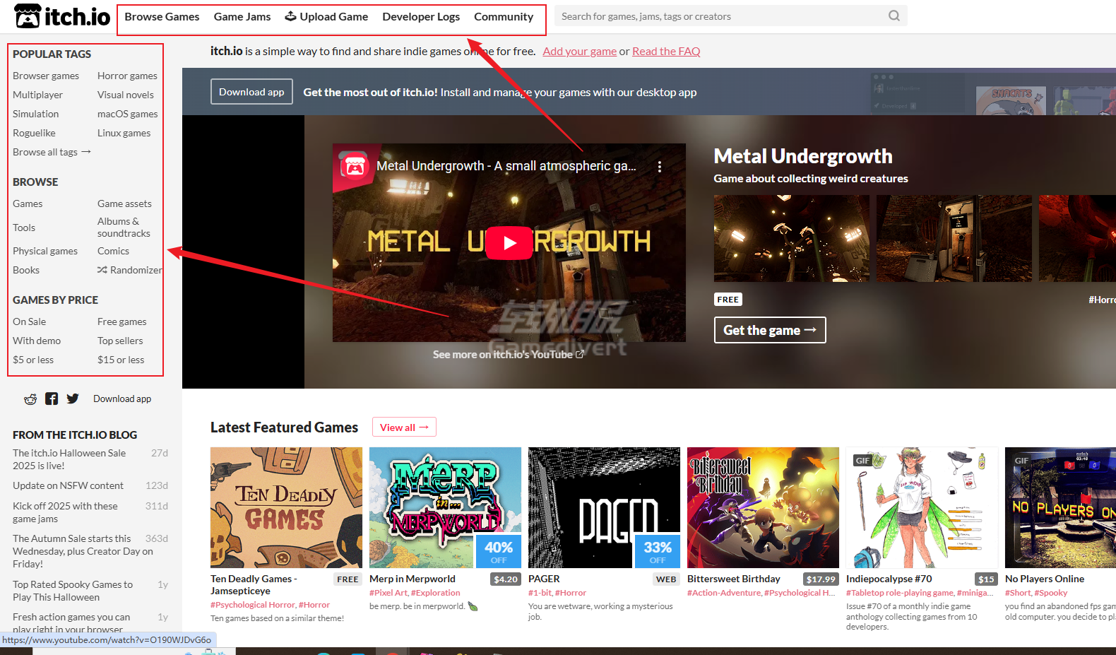 浏览游戏 itch.io,itch.io教程,itch.io平台使用指南,itch.io注册教程,itch.io下载游戏,itch.io客户端使用,itch.io常见问题解答,itch.io如何访问,itch.io代购,itch.io平台介绍,itch.io游戏探索,itch.io下载速度优化