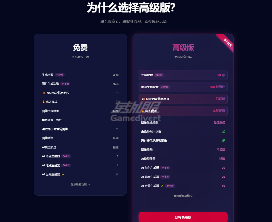 为什么选择高级版 为什么选择高级版