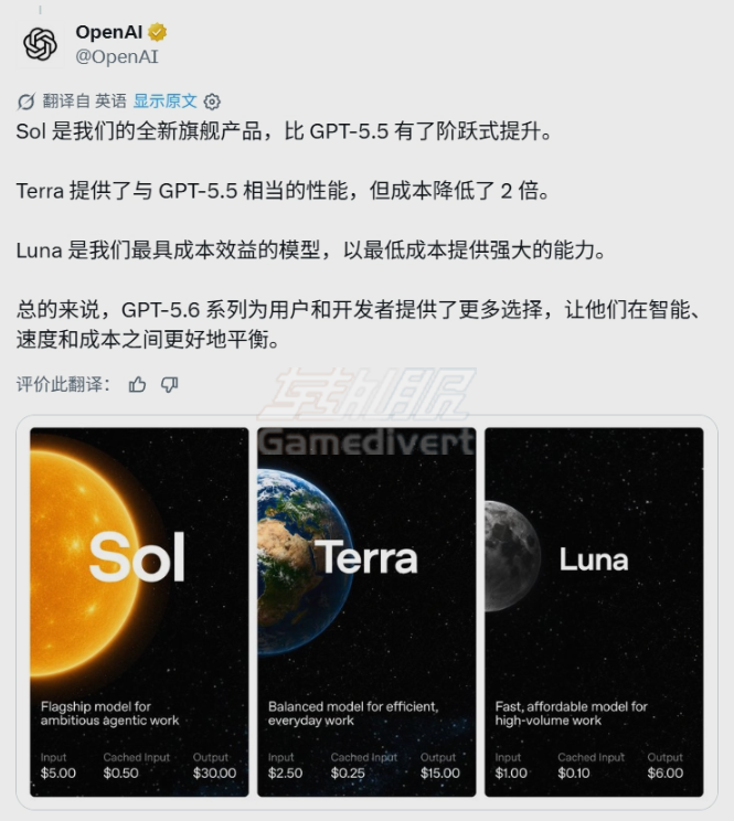 GPT,GPT-5.6, GPT-5.x, OpenAI, ChatGPT Plus, ChatGPT订阅, GPT模型升级, AI分层时代, 大模型发展, 人工智能趋势, GPT预览版本, AI工具, AI生产力, ChatGPT会员, AI模型对比, OpenAI最新消息