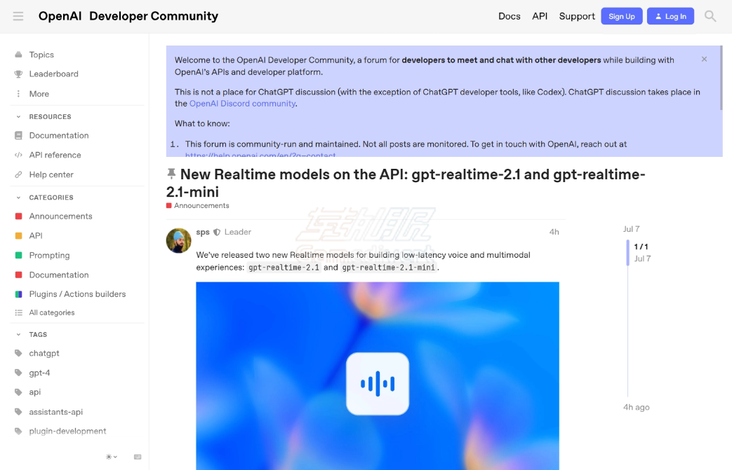 GPT API充值 GPT,GPT API充值,GPT-Realtime-2.1,GPT-Realtime-2.1-mini,GPT Realtime, OpenAI API,GPT实时语音,OpenAI实时语音,AI语音助手,实时语音模型,OpenAI开发者平台,OpenAI API充值,OpenAI API额度