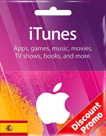 苹果iTunes礼品卡 苹果ID充值 App Store兑换码/点卡 (西班牙)