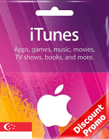 苹果iTunes礼品卡 苹果ID充值 App Store兑换码/点卡 (新加坡)