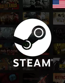 steam礼品卡蒸汽钱包充值卡steam钱包余额充值美国