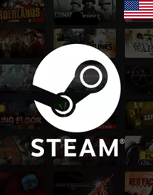 Steam 礼品卡 蒸汽钱包充值卡 steam钱包余额充值 (美国)