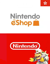 任天堂充值卡 Nintendo eShop 礼品卡(香港)