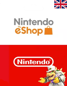 英国任天堂游戏点卡购买_英国任天堂礼品卡__Nintendo eShop任天堂充值卡兑换码（英国）